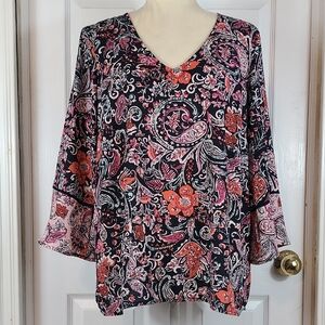 J. Jill Paisley Blouse